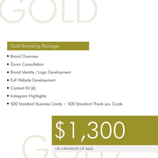 Gold Branding Package