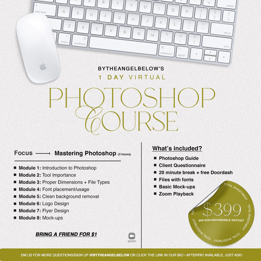 1 day Photoshop Course